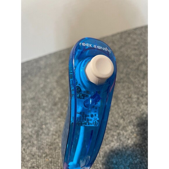 Nintendo Wii Nunchucks Rock Candy Blue Edition - Picture 4 of 6